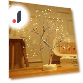Светодиодный светильник-бонсай — Оригинальные светильники, Navya Handicraft