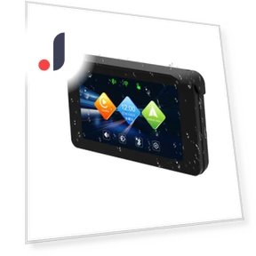 Мотоциклетный дисплей Android Auto — Чехлы для шлемов, Zen-Japan Electronics