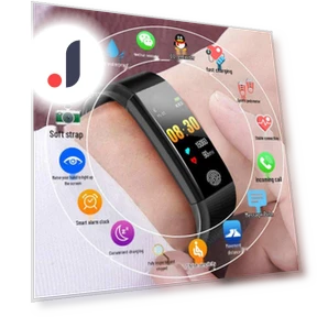 Фитнес-браслет с цветным экраном — Браслеты и клипсы, Super Buyer