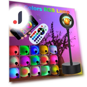 Проектор заката Smart Sunset Lamp — Ночники, JOHO - CarGear
