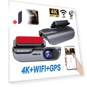UHD 4K Встроенный WIFI Видеорегистратор — Камеры заднего вида, E-ACE