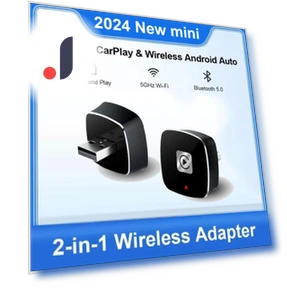 Беспроводной адаптер Carplay для Android и iPhone — Аксессуары для телефонов, JOHO - CarGear