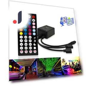 Музыкальный ИК-контроллер для RGB светодиодной ленты — Пульты и аксессуары, CaiSucc