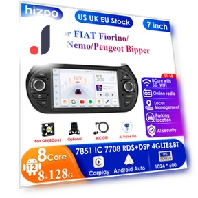 Автомагнитола 7 дюймов с Android 13 — Автомагнитолы, Hizpo