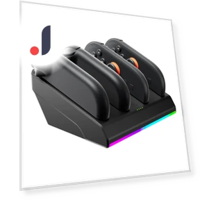 Переключатель 2 Joycon Совместимая Зарядка — Аккумуляторы и Зарядные устройства, SAMURAI STYLE