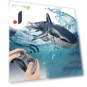 Умная радиоуправляемая игрушка Акула Кит с водяным спреем — Пляжные игрушки, Specials