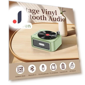 Ретро Bluetooth-динамик — Портативные музыкальные системы, Precious Stones