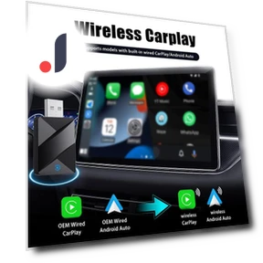 2 в 1 проводной и беспроводной адаптер Carplay AI Box для Android Auto — Автомагнитолы, Log