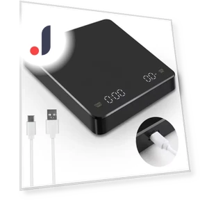 Цифровые весы для кофе с таймером и зарядкой через USB — Весы для контроля веса, Various wearables
