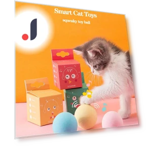 Интерактивный мяч с кошачьей мятой — Игрушки для питомцев, AIMEI Pet Tools