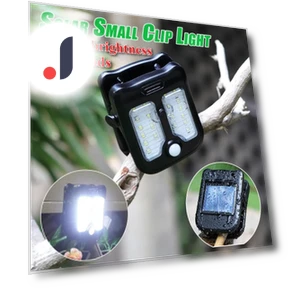 Мини LED Солнечные Садовые Наружные Фонари с Клипсой — Прожекторы и охранное освещение, Lanzhong Outdoor LED