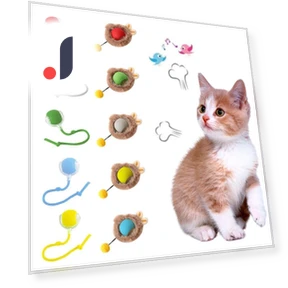 Перезаряжаемые умные игрушки для кошек — Мячи, shangpaj