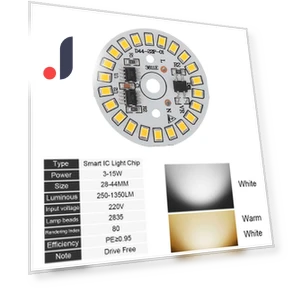 Smart IC Driver LED Chip 2835 SMD Light Plate — Светодиодные, hediGZ