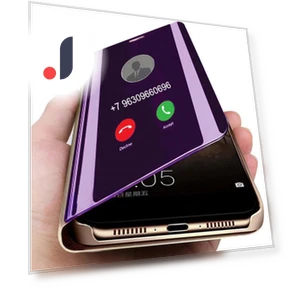 Зеркальный флип-чехол Smart View — Базовые чехлы, Fashion 3C Digital
