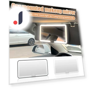 Зеркало для макияжа с сенсорным экраном — Компактные и дорожные, Auto Accessories Home