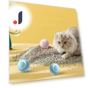 Умный катящийся мяч для кошки — Мячики