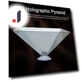 3D Hologram Pyramid Display Projector — 3D очки, Home Textile Star
