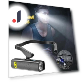 LED налобный фонарь с креплением на ухо — Фонарики, YH FlashLight