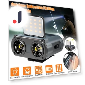 Перезаряжаемый сенсорный налобный фонарь — Фонарики, YWZT Outdoor LED Light