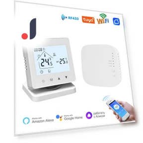 Умный WiFi Настенный Котел и Термостат Гидравлического Отопления — Управление HVAC, Discount Domain