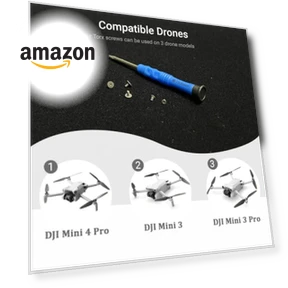 Набор винтов Torx для дронов DJI Mini 3/4 Pro — Квадрокоптеры и дроны, iMusk