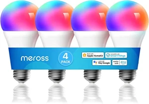 Умные RGBWW WiFi LED лампы, meross