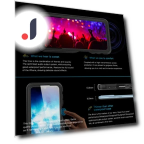 Чехол с защитой от падений и встроенным защитным стеклом — Бамперы, REDPEPPER