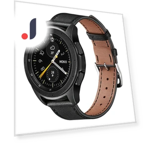 Текстурированный ремешок из натуральной кожи — Ремешки для часов, Smartwatch 2025