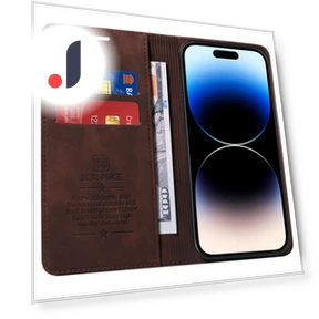 Чехол для iPhone 15 Pro Max с блокировкой RFID и подставкой — Базовые чехлы, Smartwatch 2025