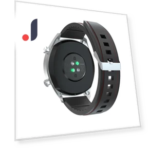 Кожаный ремешок для часов с серебряной пряжкой — Ремешки для часов, Smartwatch 2025