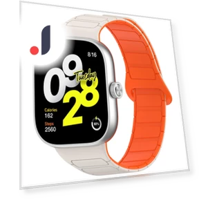 Силиконовый ремешок с магнитной застежкой — Браслеты и клипсы, Smartwatch 2025