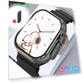 Смарт-часы с GPS и AMOLED экраном — Умные часы, SACOSDING