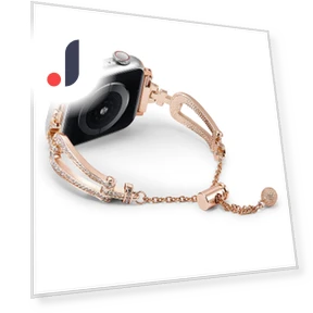 Ремешок для часов с камнями и U-образным замком — Ремешки для часов, Smartwatch 2025