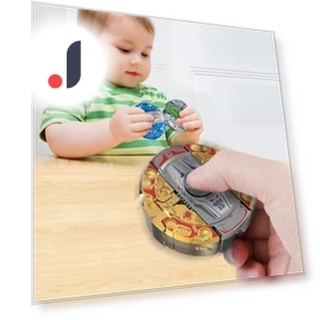 Трансформирующийся робот-динозавр, спиннер — Спиннеры, Safety toy
