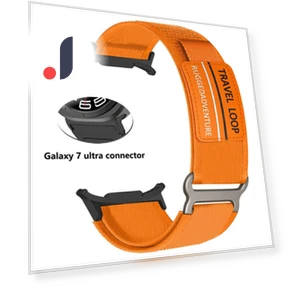 Регулируемый нейлоновый ремешок с застежкой — Ремешки для часов, Smartwatch 2025