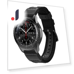 Ремешок для часов из холста и натуральной кожи — Ремешки для часов, Smartwatch 2025
