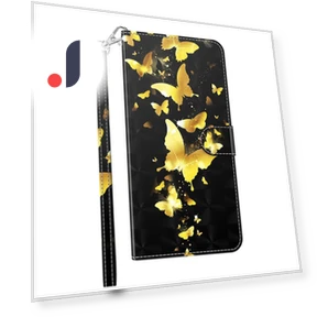 3D Creative Flip Wallet Case Stand Feature Bookstyle Magnetic Protective Cover with Strap — Чехлы-книжки, Smartwatch 2025