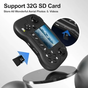 Складной дрон с LCD экраном для начинающих, Toladrone