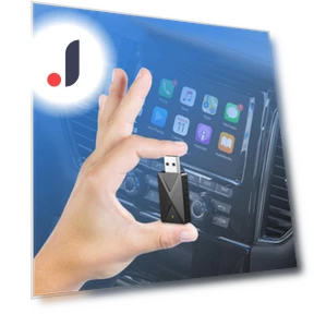 2-в-1 беспроводной адаптер Carplay для автомобиля — Аксессуары для телефонов, Soft Grass