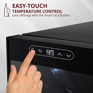 Компрессорный винный холодильник на 12 бутылок, SCHMÉCKÉ