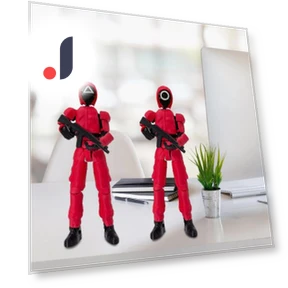 3D-печатная фигурка робота с аксессуарами — Фигурки и статуэтки, Sports Accessory