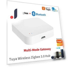 Умный хаб-шлюз Tuya ZigBee 3.0 — Центры управления и контроллеры, Meiteai-All