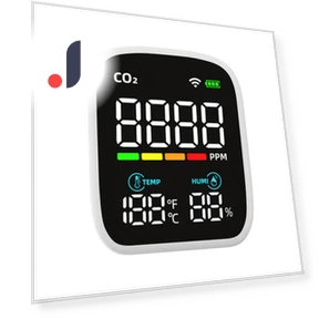 Мини-детектор CO2 — Измерители качества воздуха в помещении, TOMTOP JMS