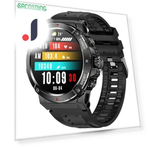 GPS Смарт-часы Bluetooth с монитором здоровья — Умные часы, SACOSDING