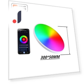 Умный круглый потолочный светильник RGB — Потолочные светильники, COMKIDS MALL