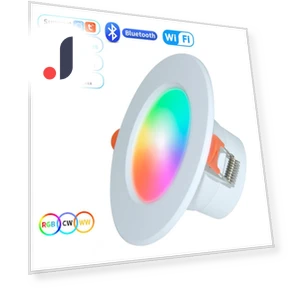 Wi-Fi Smart LED Downlight RGB с регулируемой яркостью — Светодиодные, Cosy Homes