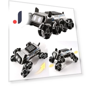 RC Car 8-Wheel Robot Dog Stunt Vehicle — Машинки на радиоуправлении, Tiktkkkk