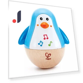 Пингвин Музыкальный Неваляшка — Игрушки для малышей, TinyJoy
