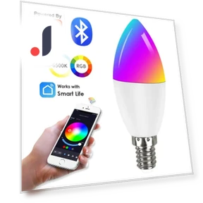 Умная светодиодная лампа-свеча E14 RGB — Светодиодные, SaiMili Light