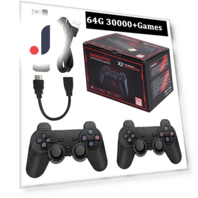 Игровая консоль 4K с беспроводным контроллером — Микроконсоли GEM Box, Reakosound